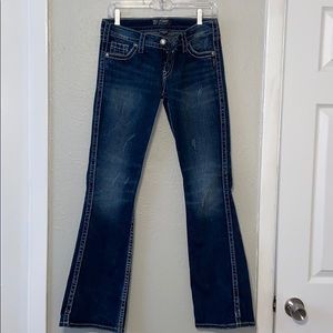 Silver Twisted Bootcut 27/33